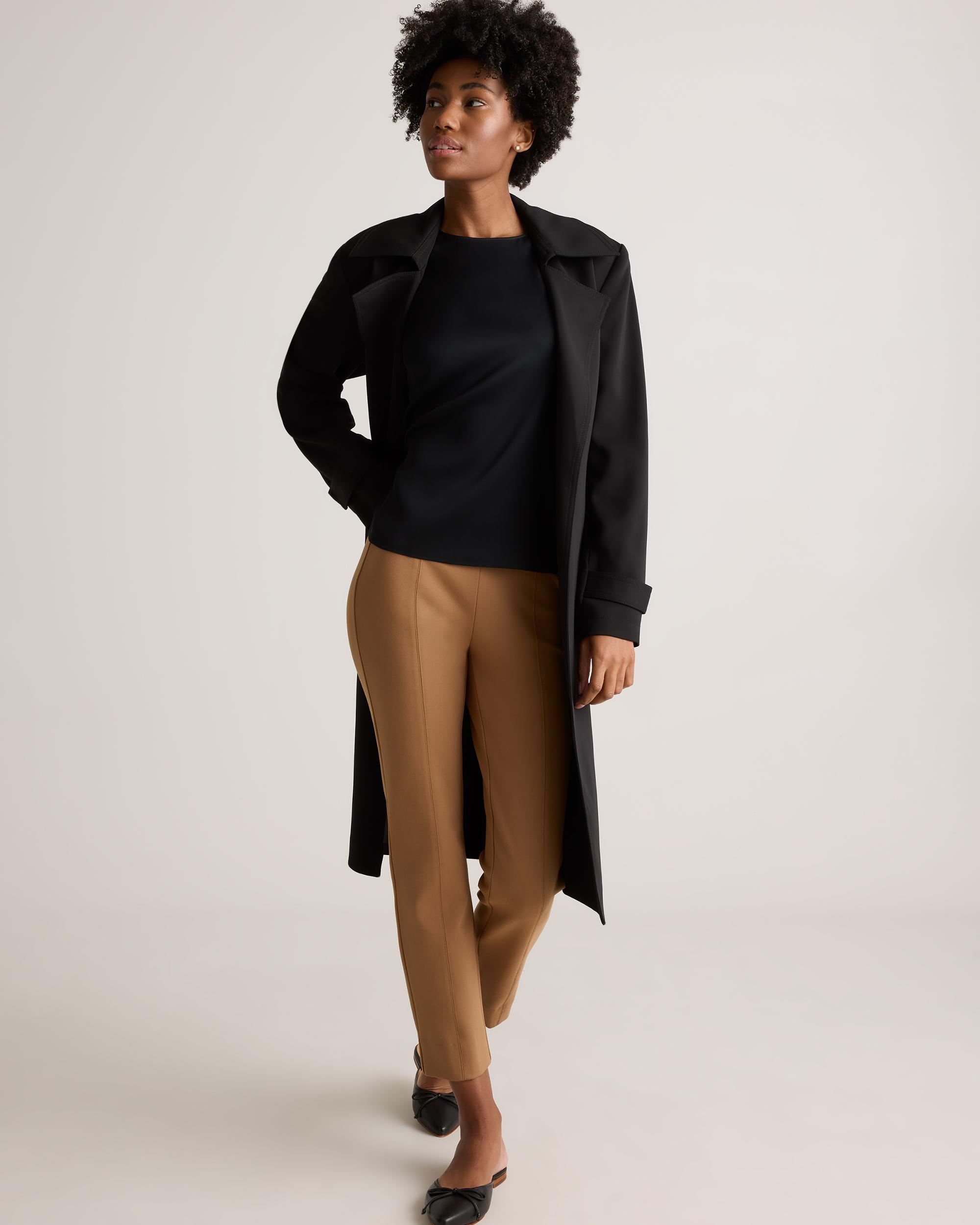 Quince | Women's Washable Stretch Silk Split Hem T-Shirt Mulberry Silk Product Image