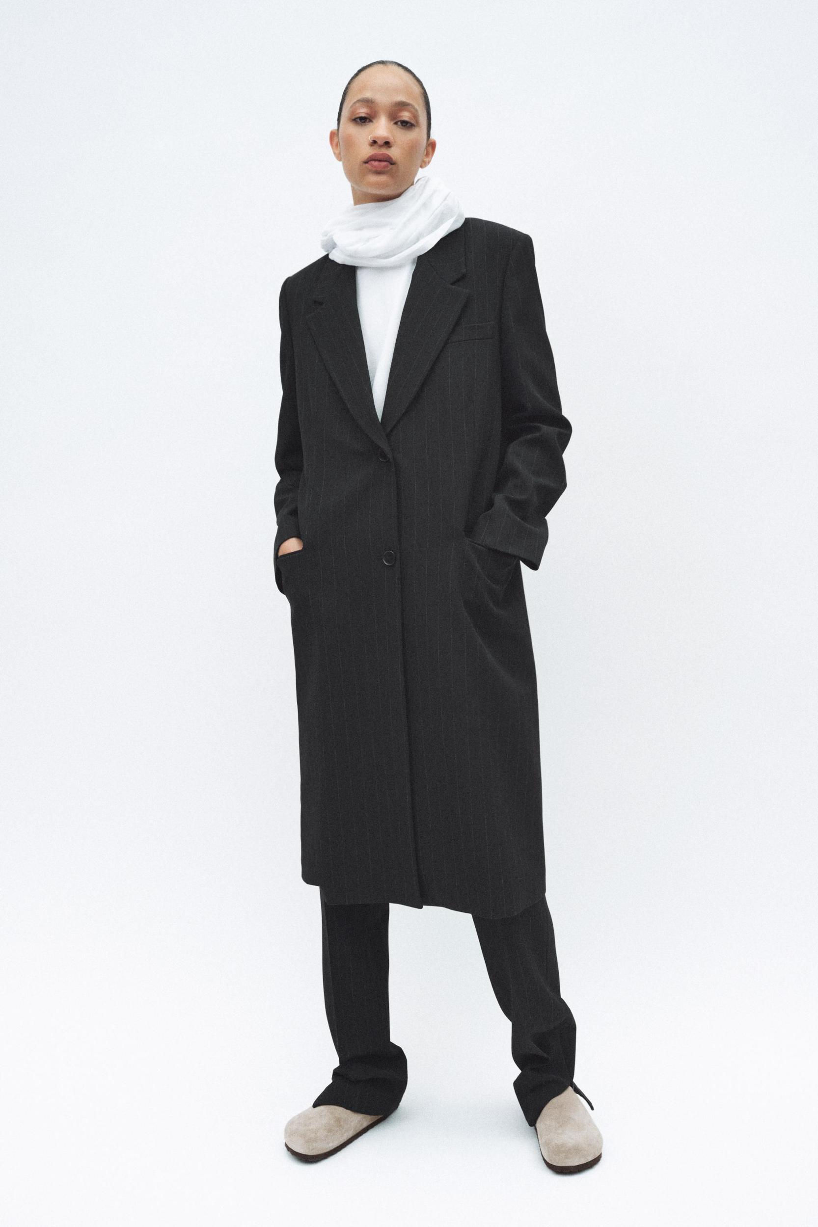 PINSTRIPE PANTS ZW COLLECTION Product Image