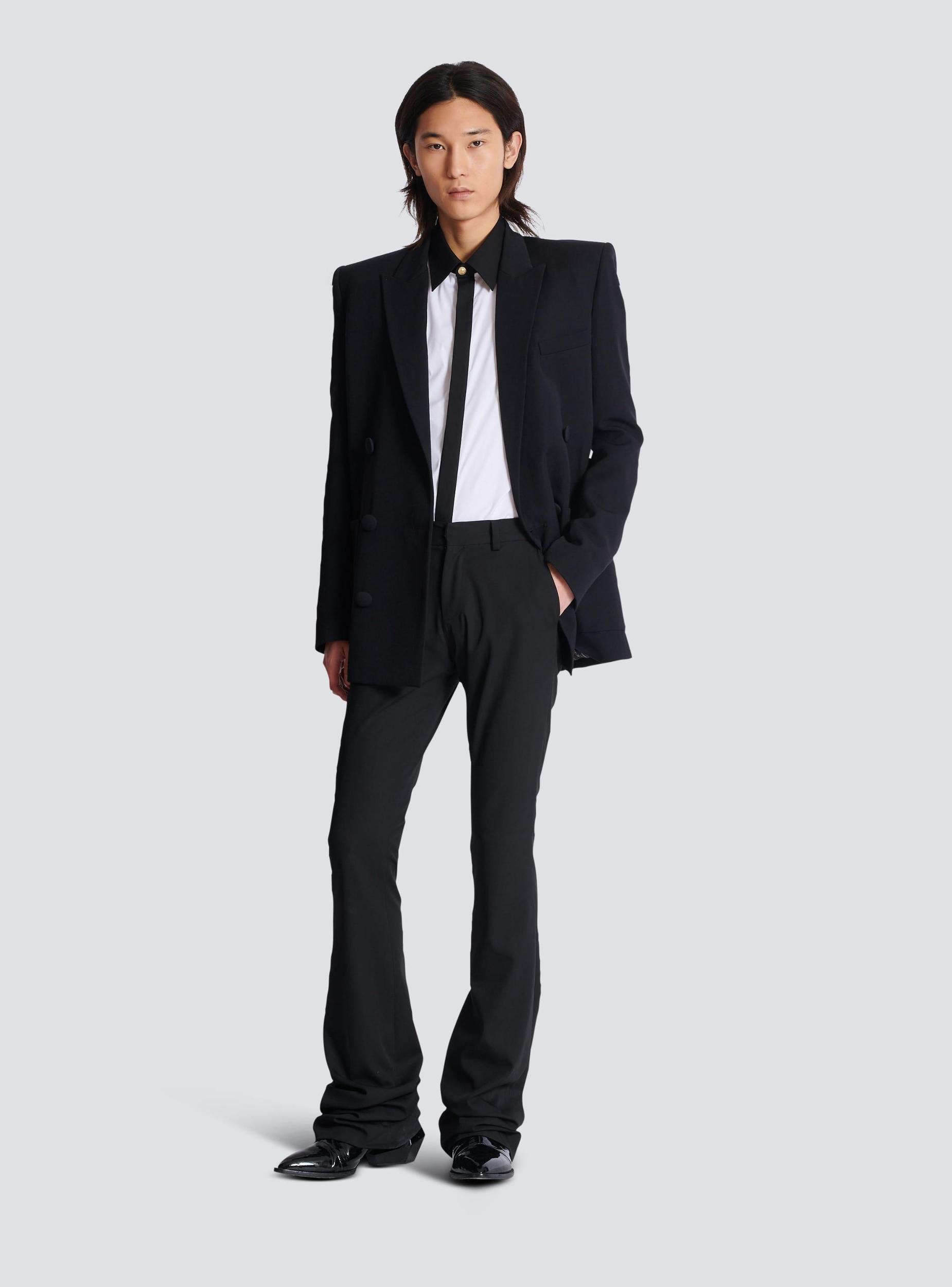 Two-tone poplin shirt Product Image