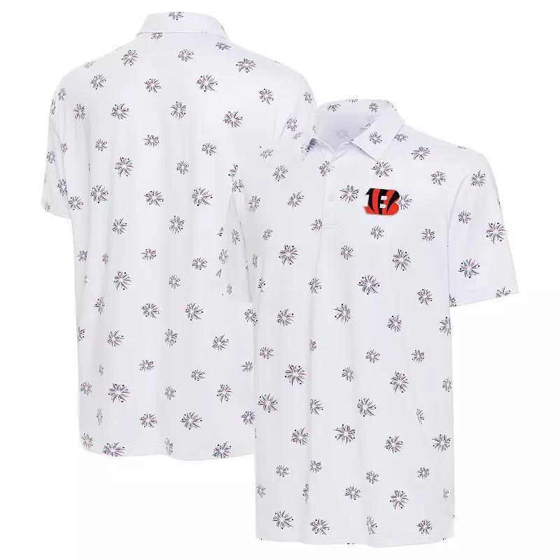 Mens Antigua Philadelphia Eagles Fireworks Polo Product Image