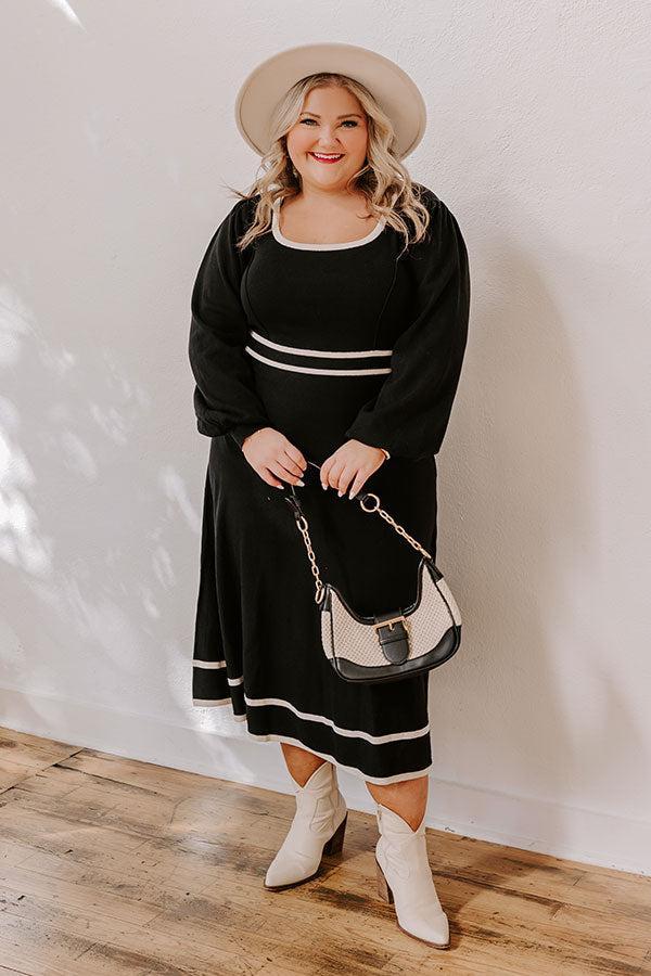 Sweet Whispers Knit Midi Curves Product Image