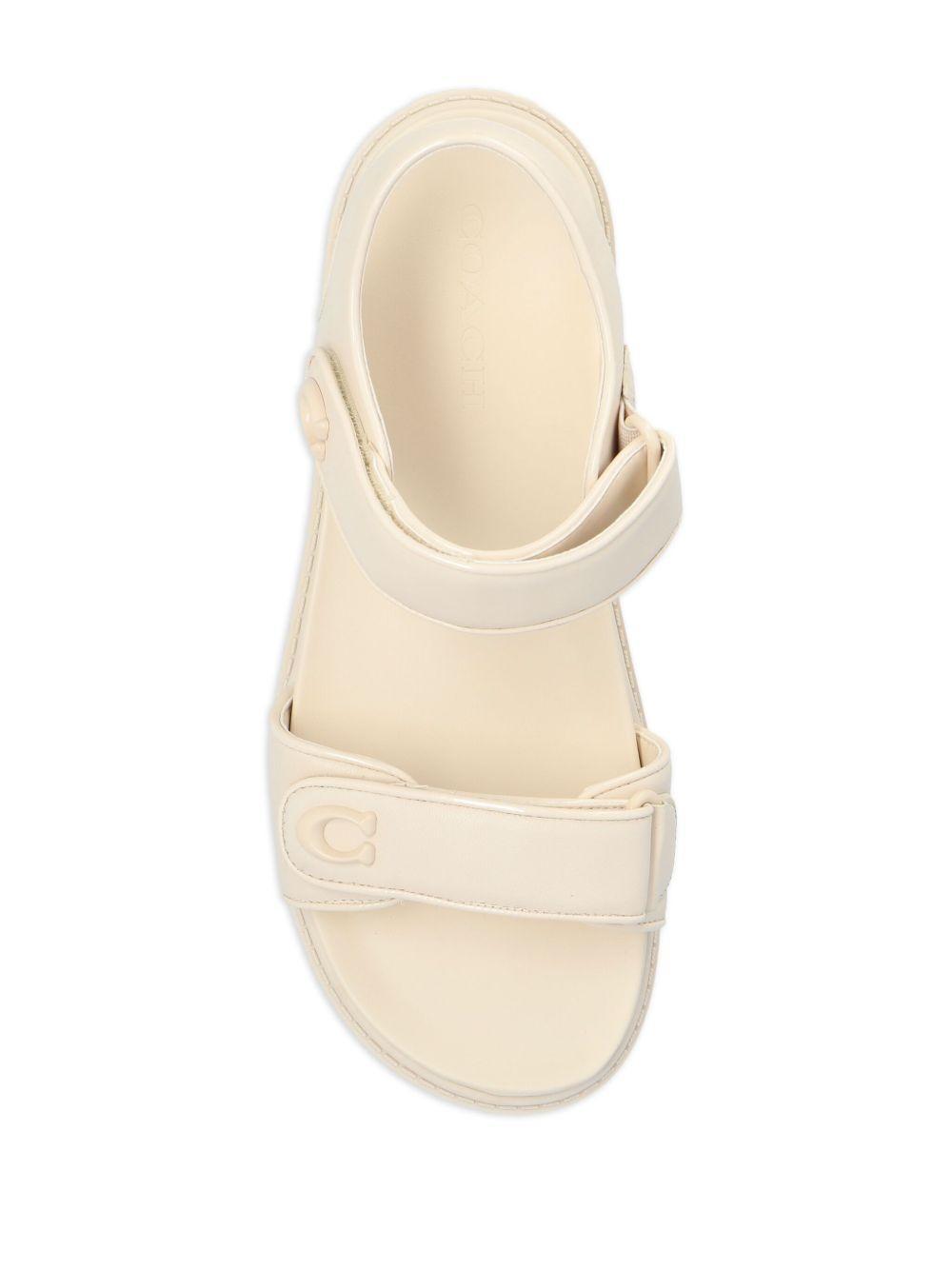 Brynn leather sandals  Product Image