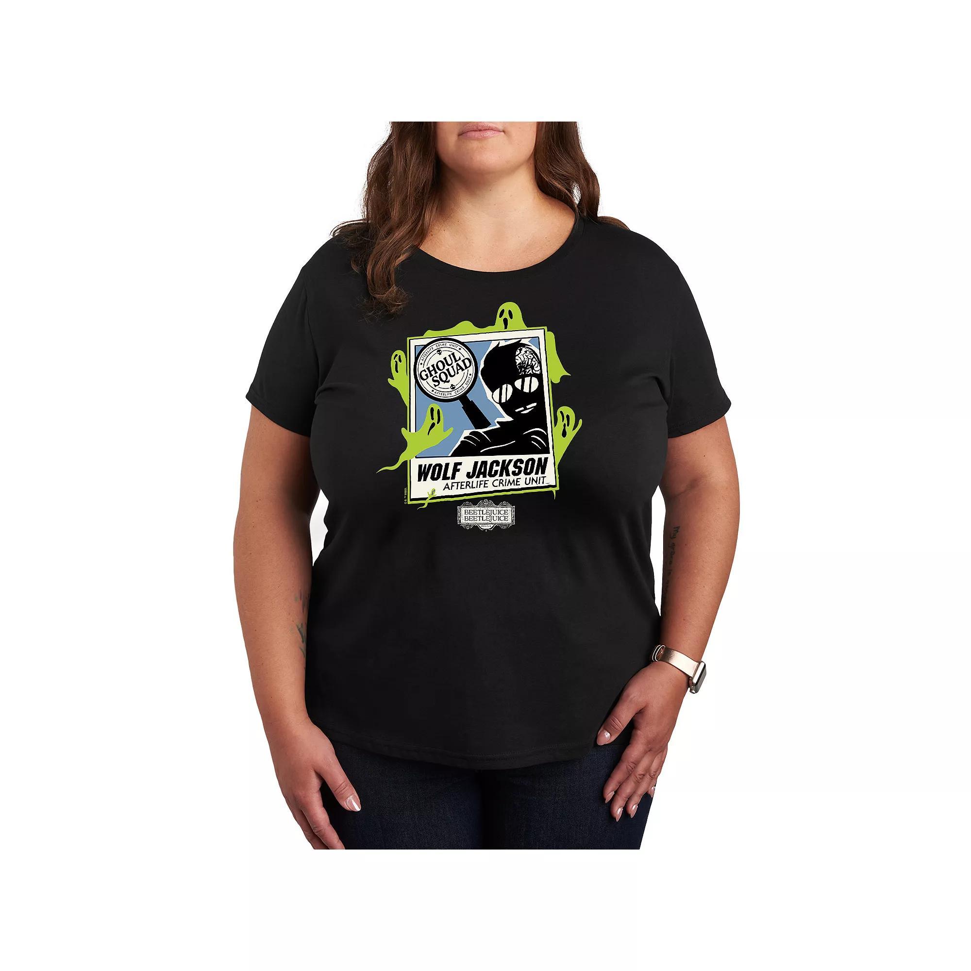 Plus Size Peanuts Snoopy Christmas Sweater Graphic Tee, Womens Product Image