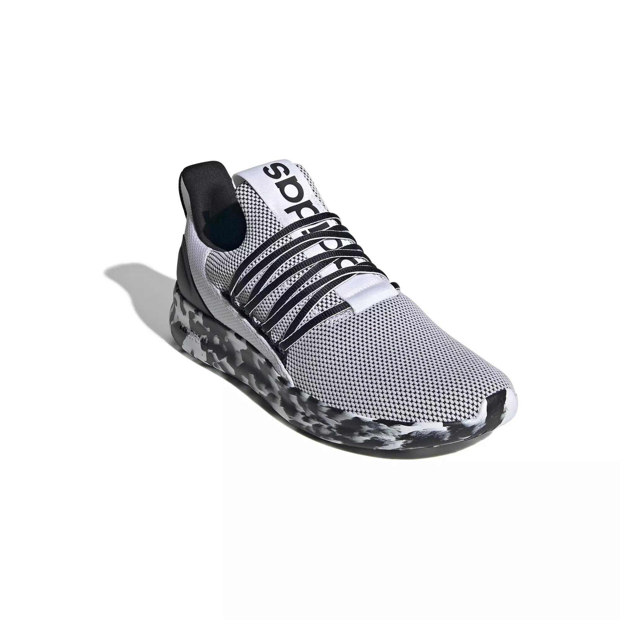 adidas Lite Racer Adapt 7.0 Wide Shoes Cloud White 8.5 Mens Product Image