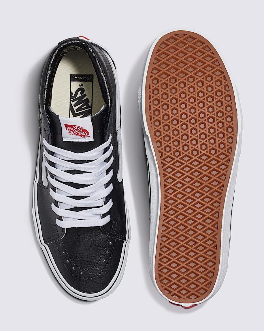 Customs Sk8-Hi Leather Shoe in Customs| Vans US Product Image