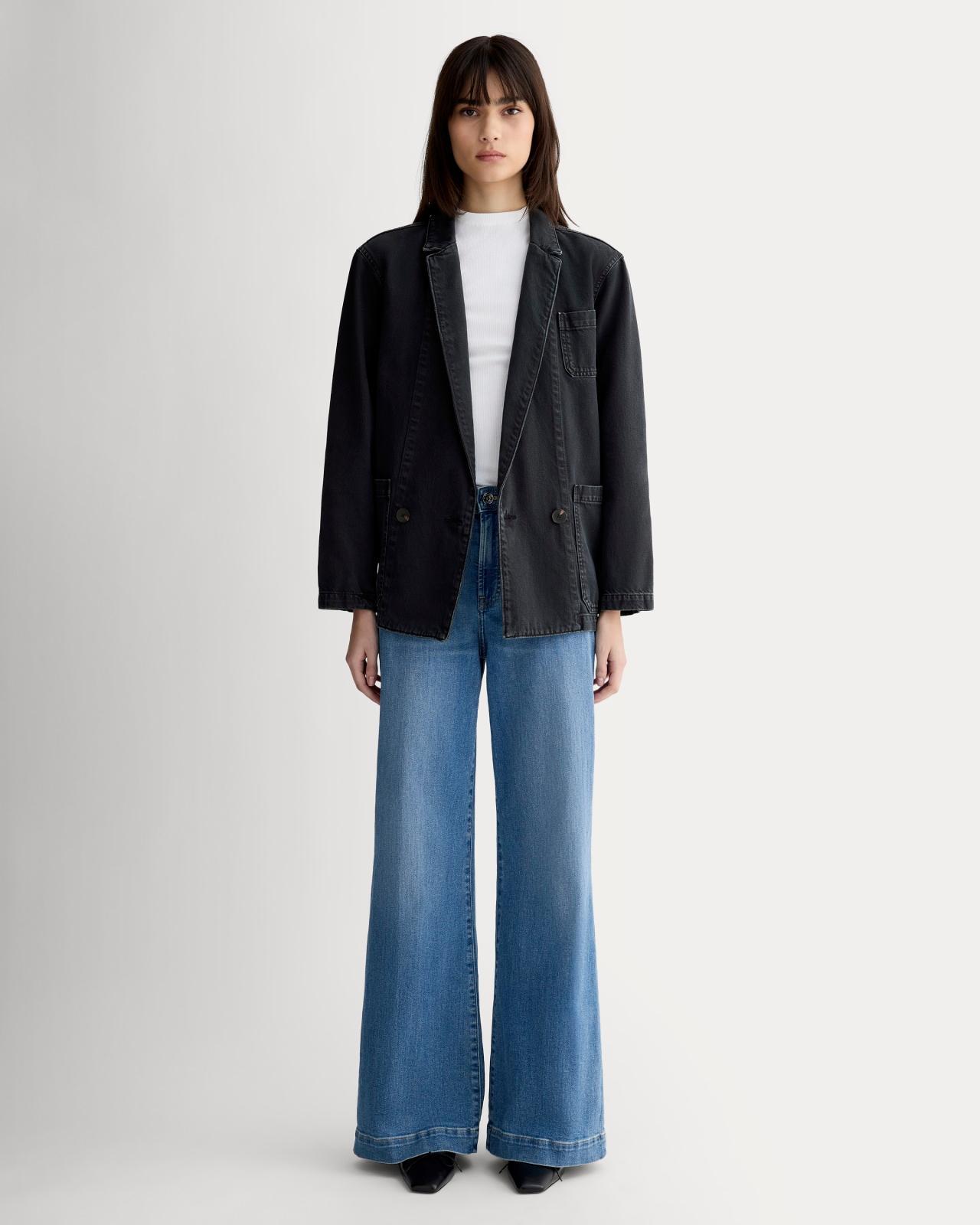 The Denim Chore Blazer Product Image