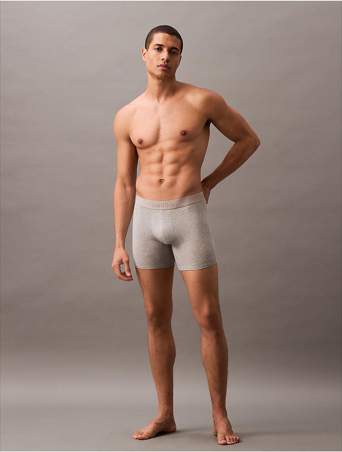 Calvin Klein Men's Invisibles Ultra Light Trunk - Grey - L Product Image