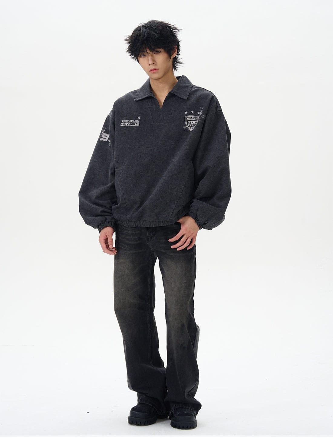 RT No. 12260 COLLAR SPORT SWEATER Product Image
