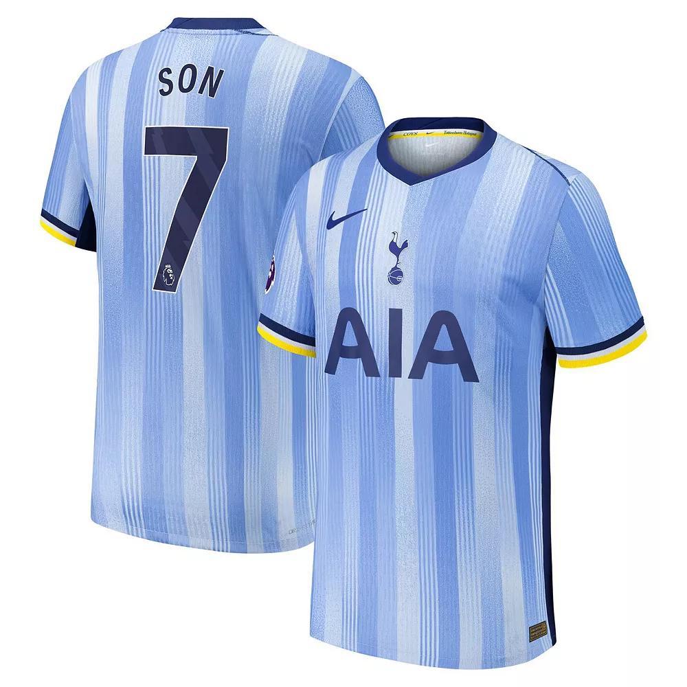 Men's Nike Son Heung-Min Blue Tottenham Hotspur 2024/25 Away Authentic Player Jersey, Size: 2XL, Tot Blue Product Image