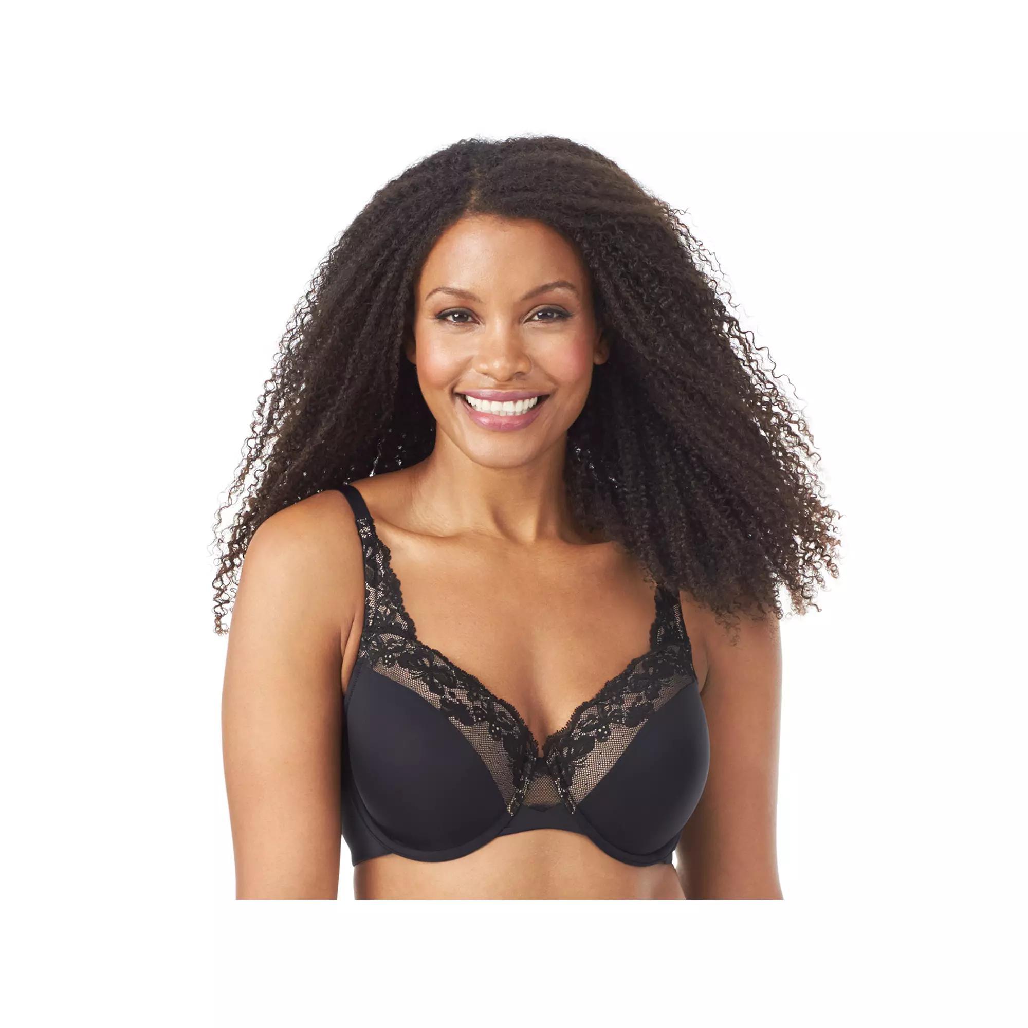 Olga® by Warner's® Bras: Cloud 9 Full-Figure Underwire Bra GF7961A, Women's, Size: 36 Dd, Black Product Image