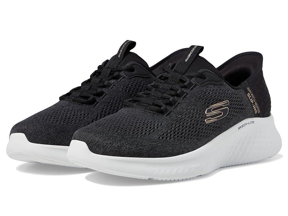 Skechers Hands Free Slip-ins® Skech-Lite Pro Primebase Men's Shoes, Size: 9.5 XW, Navy Yellow Product Image