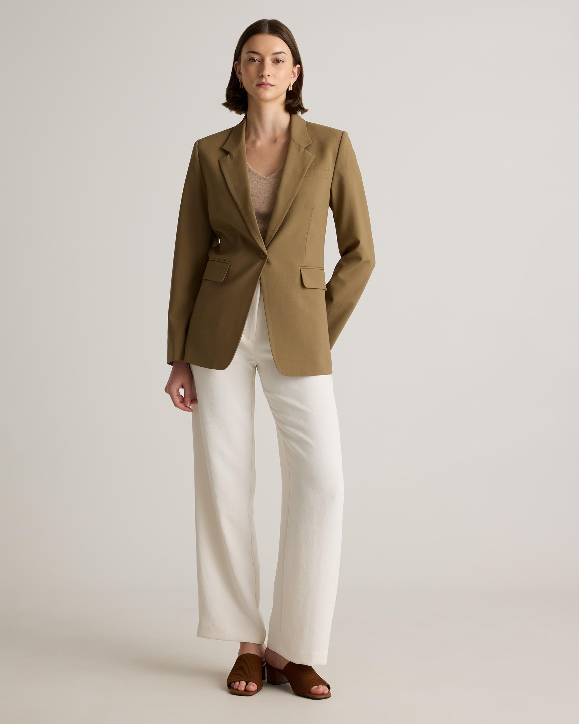Quince | Women's Italian Wool Long Blazer Product Image