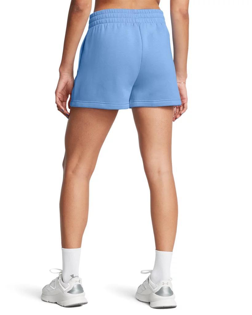 UA Rival Fleece Womens 3.5 Shorts Product Image