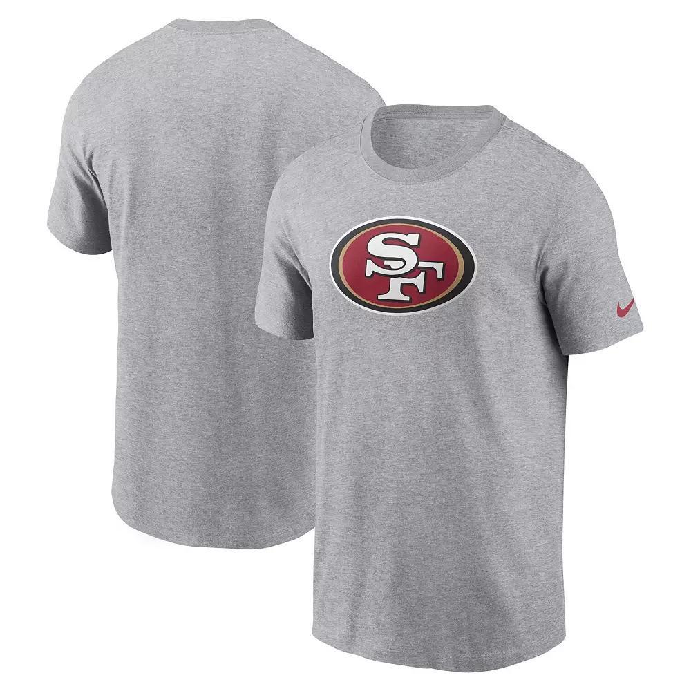 Men's Nike  Gray Los Angeles Chargers Logo Essential T-Shirt, Size: 2XL, Grey Product Image