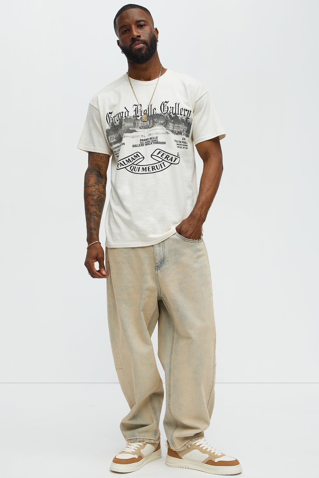 Grand Belle Gallery Short Sleeve Tee - Natural Product Image