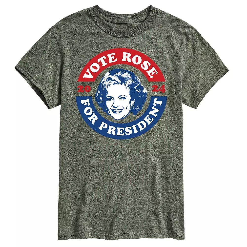Mens Golden Girls President Rose Tee Product Image