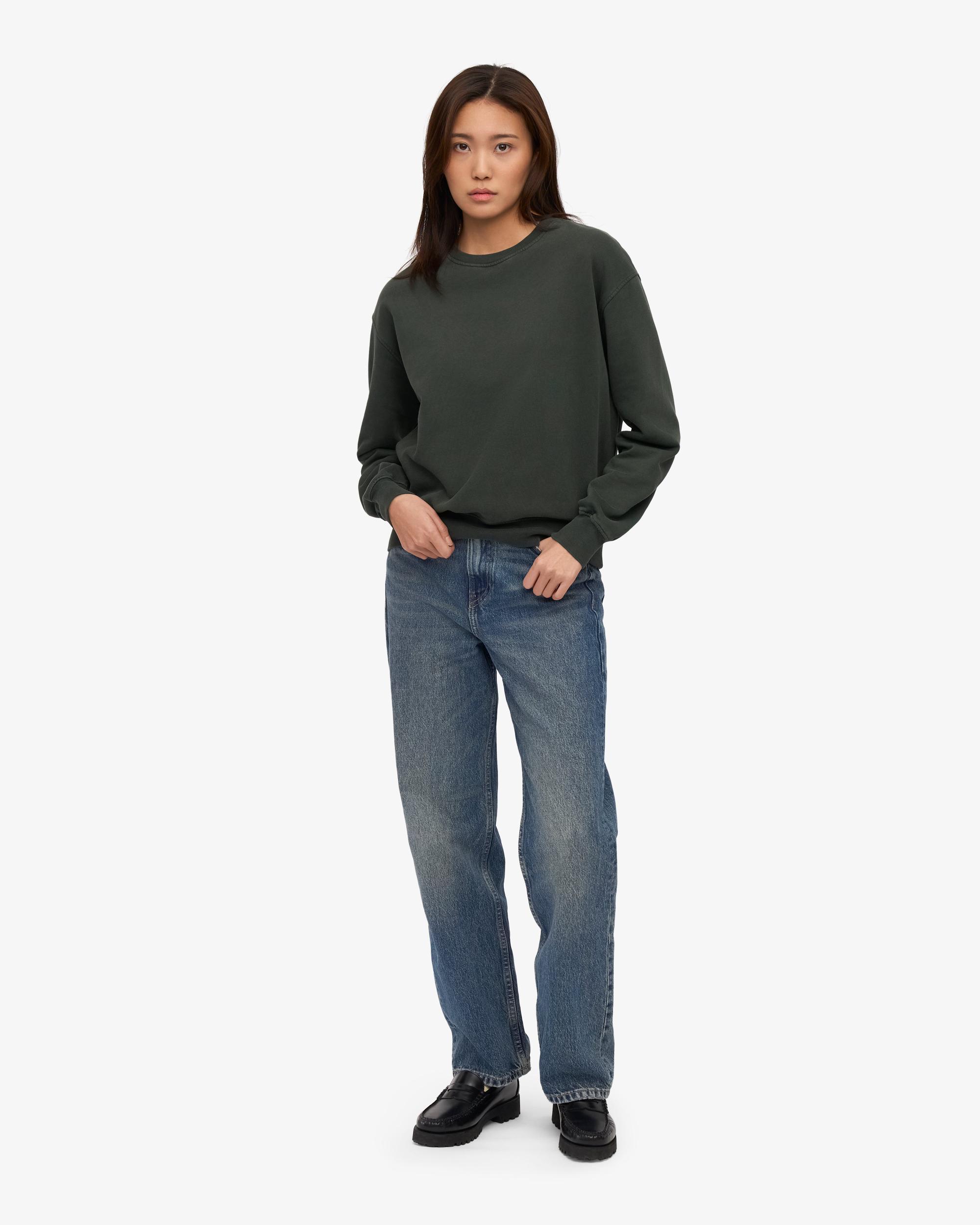 Women Classic Organic Crew - Midnight Forest Product Image