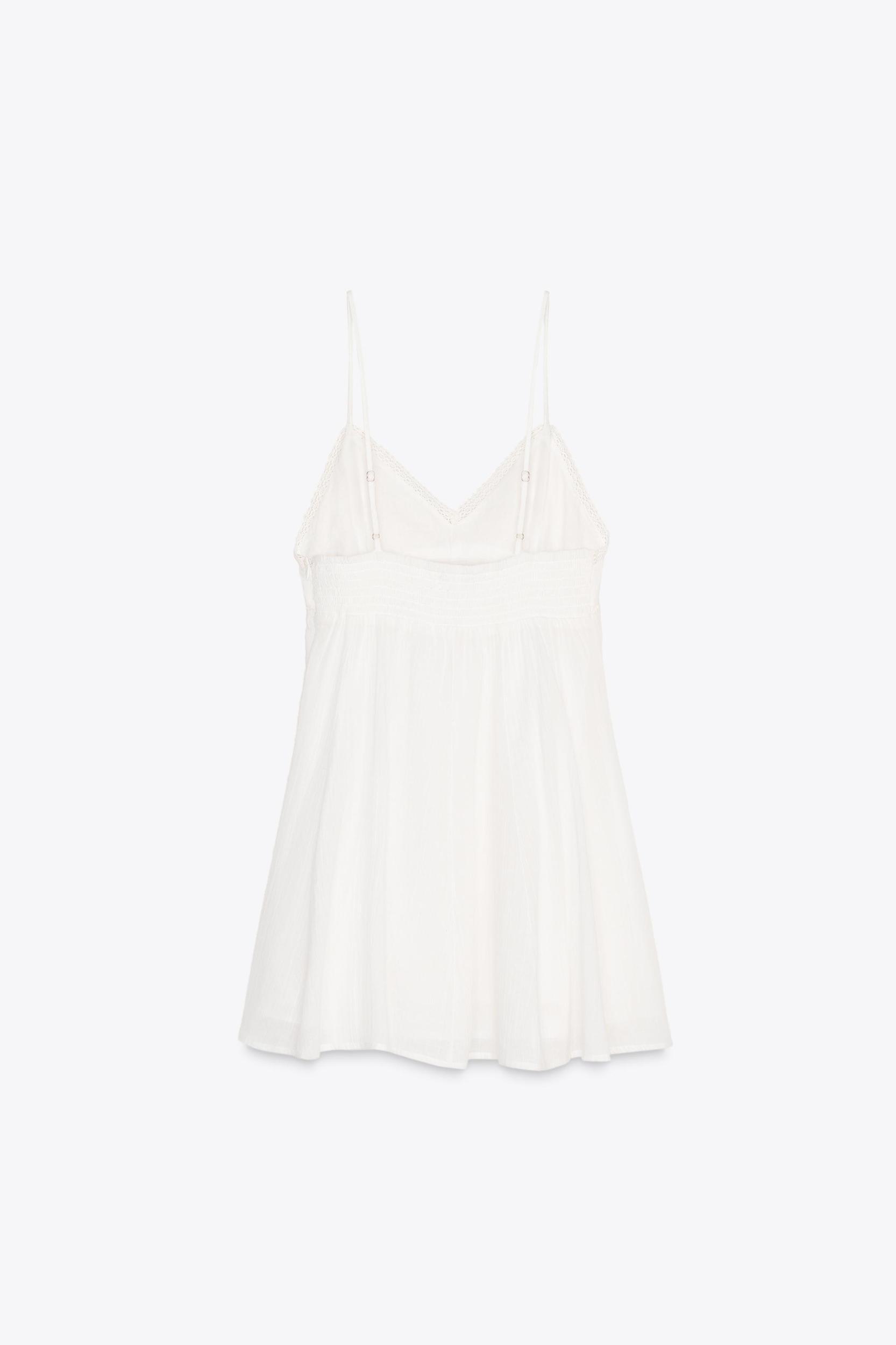 SHORT EMBROIDERED DRESS Product Image