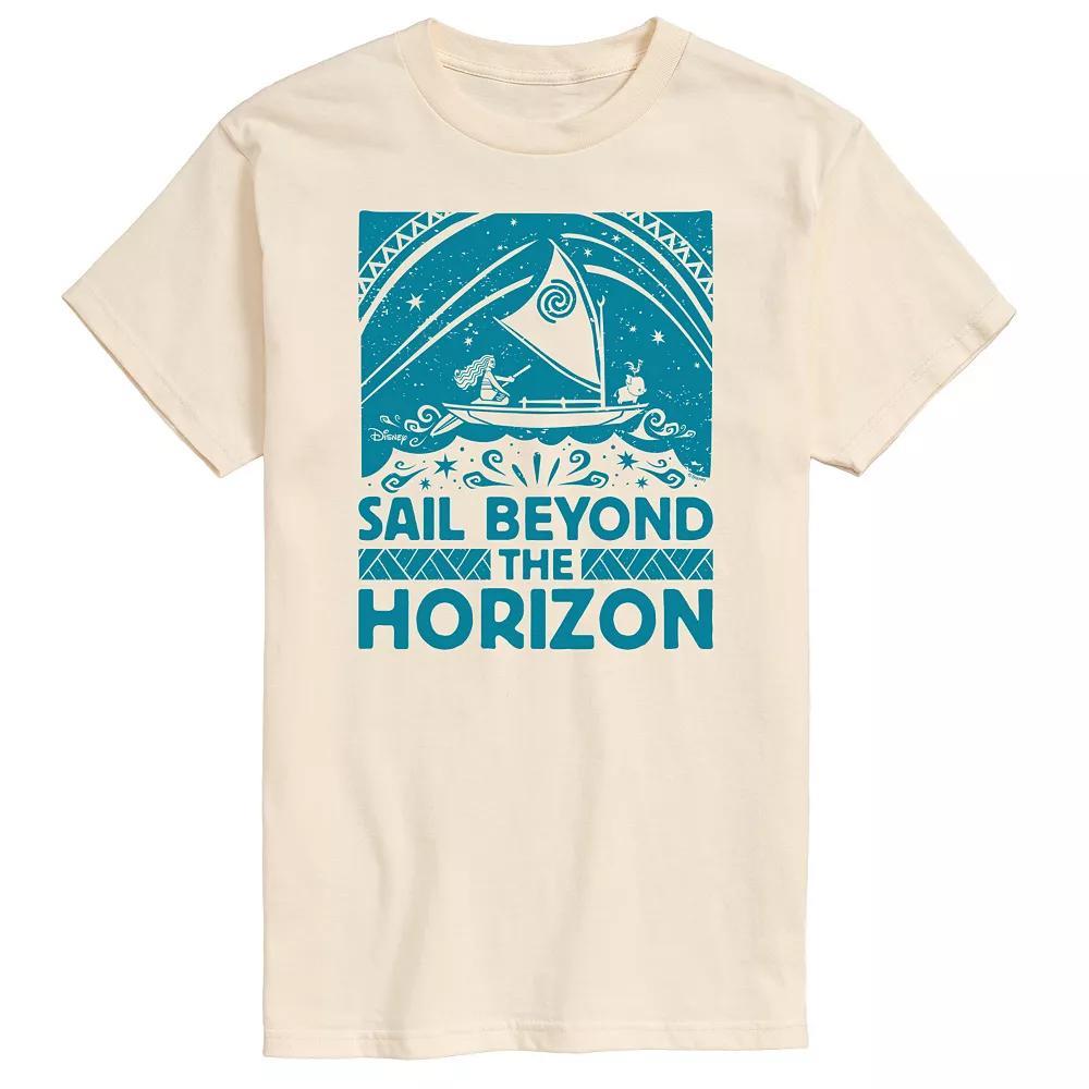 Disneys Moana Mens Sail Beyond Horizon Graphic Tee Product Image
