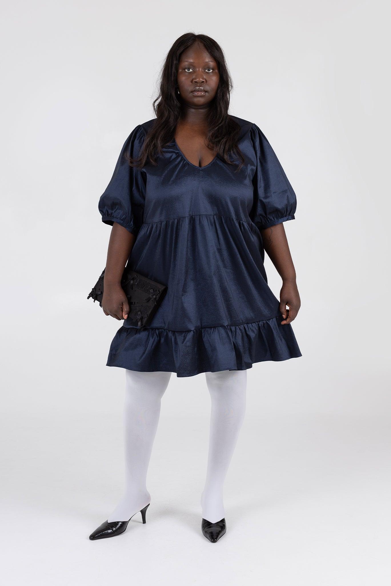 Ash Mini Dress - Navy Product Image