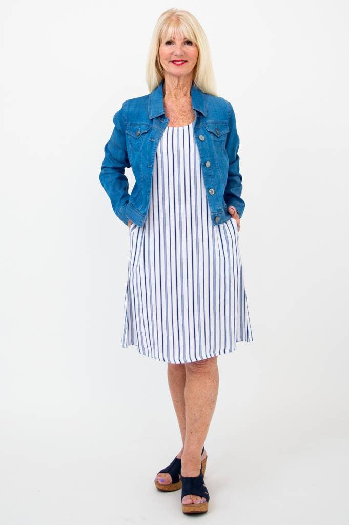Blue Sky Colleen Jacket, Tencel Denim Product Image