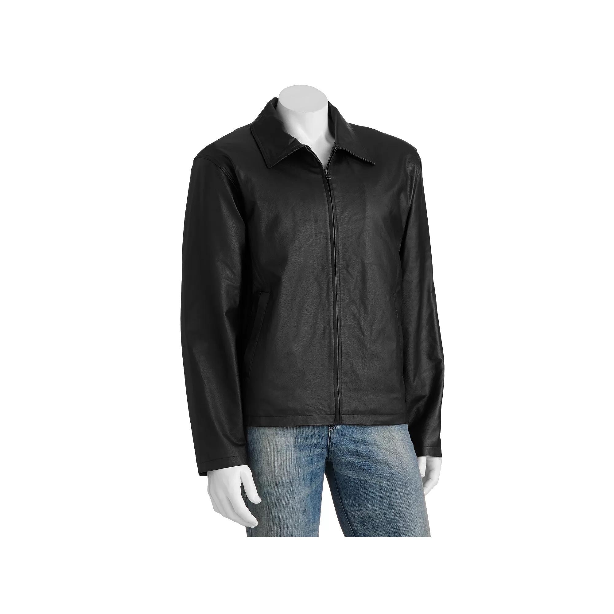 Big & Tall Vintage Leather Split Napa Leather Jacket, Men's, Size: 4XL BIG, Brown Product Image