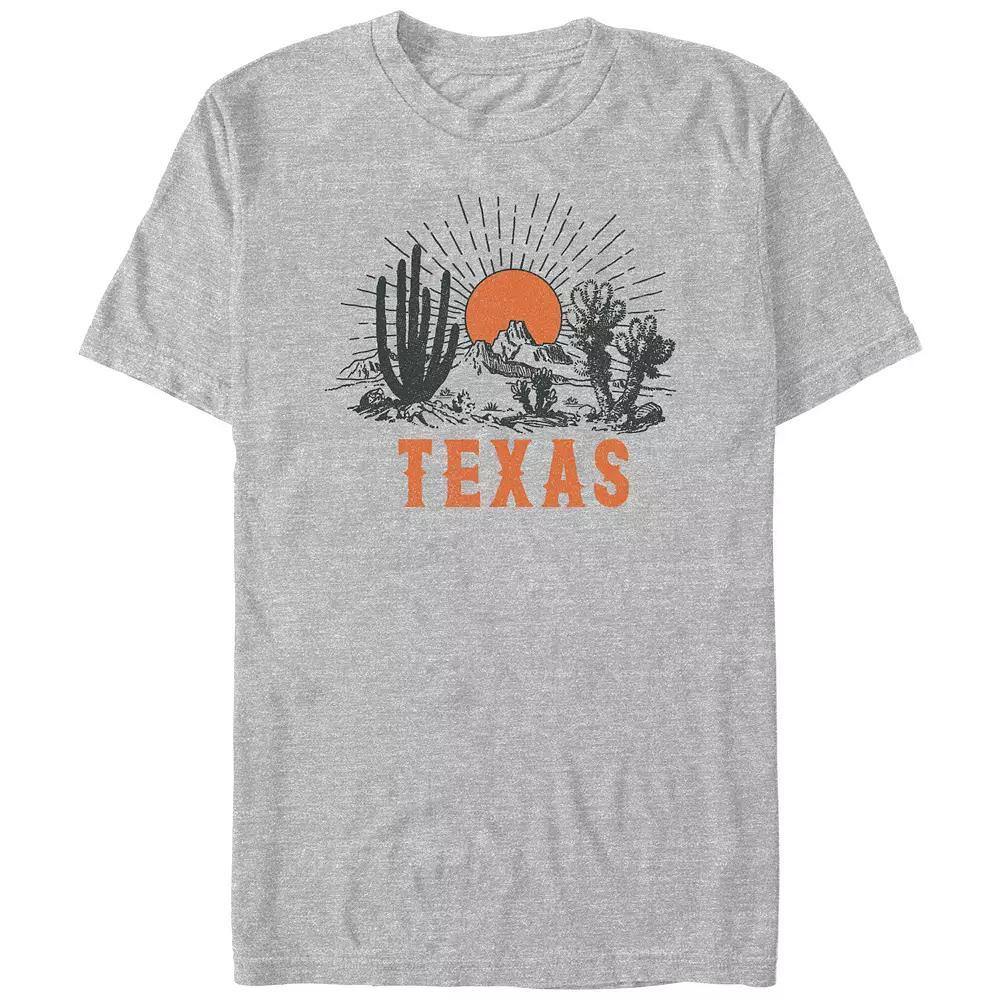 Big & Tall Texas Desert Graphic Tee, Men's, Size: 4XL Tall, White Product Image