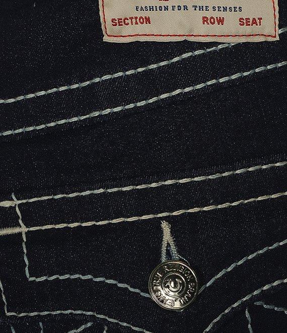 True Religion Jennie Mid Rise Curvy Skinny Flap Pocket Jeans Product Image