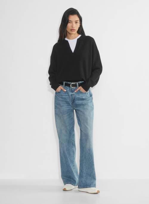 clara merino wool sweater Product Image