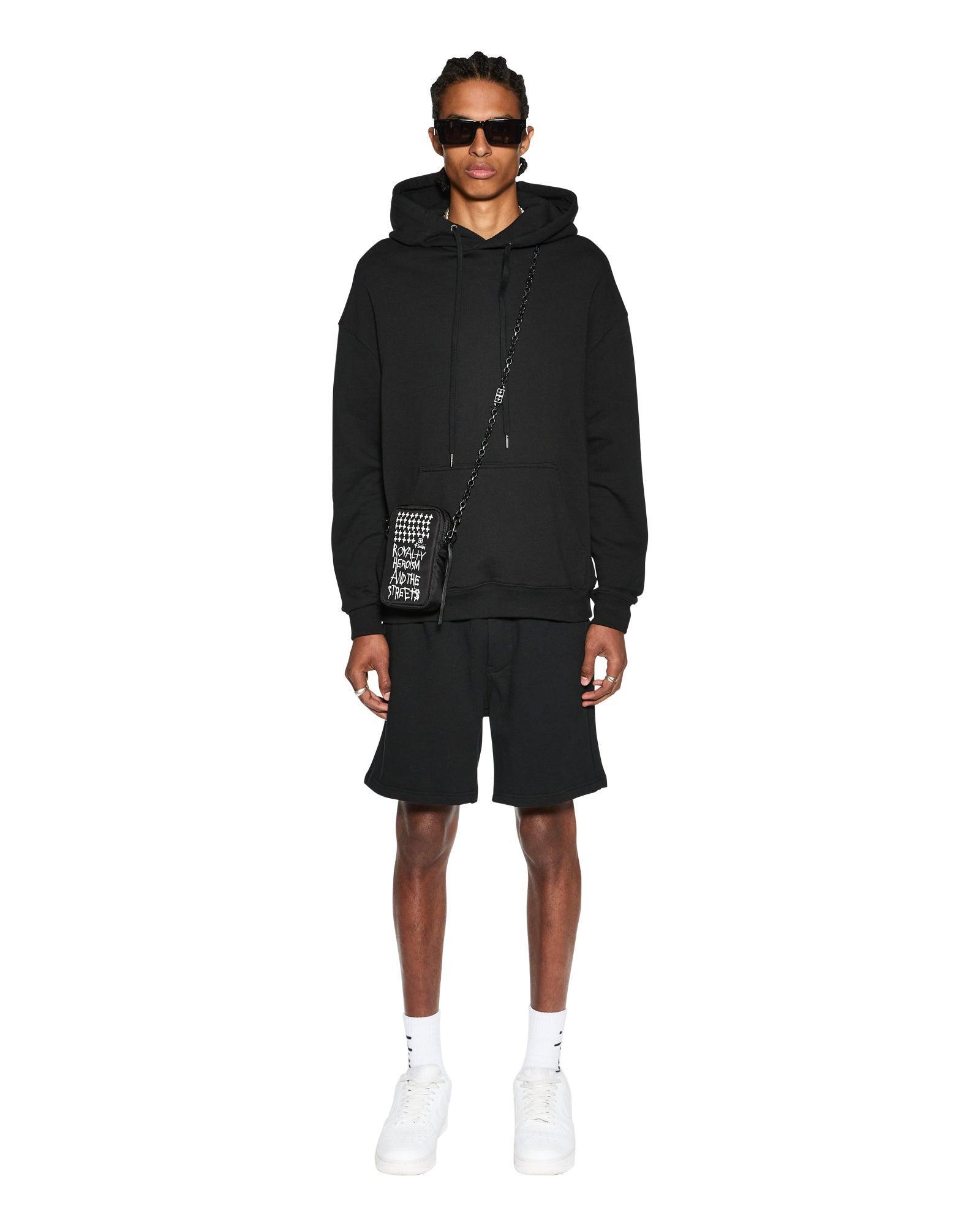 4 X 4 BIGGIE HOODIE JET BLACK Male Product Image