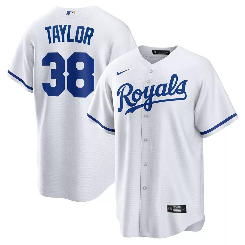 Men's Nike Josh Taylor White Kansas City Royals Home Replica Player Jersey, Size: 2XL Product Image