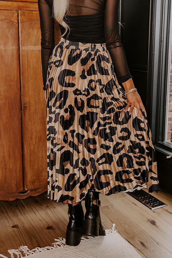 Lost In Love High Waist Pleated Skirt Product Image