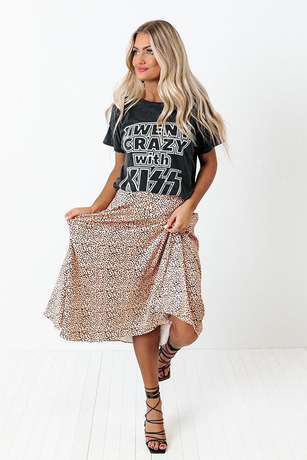 Went Crazy With KISS Vintage-Wash Graphic Tee Product Image