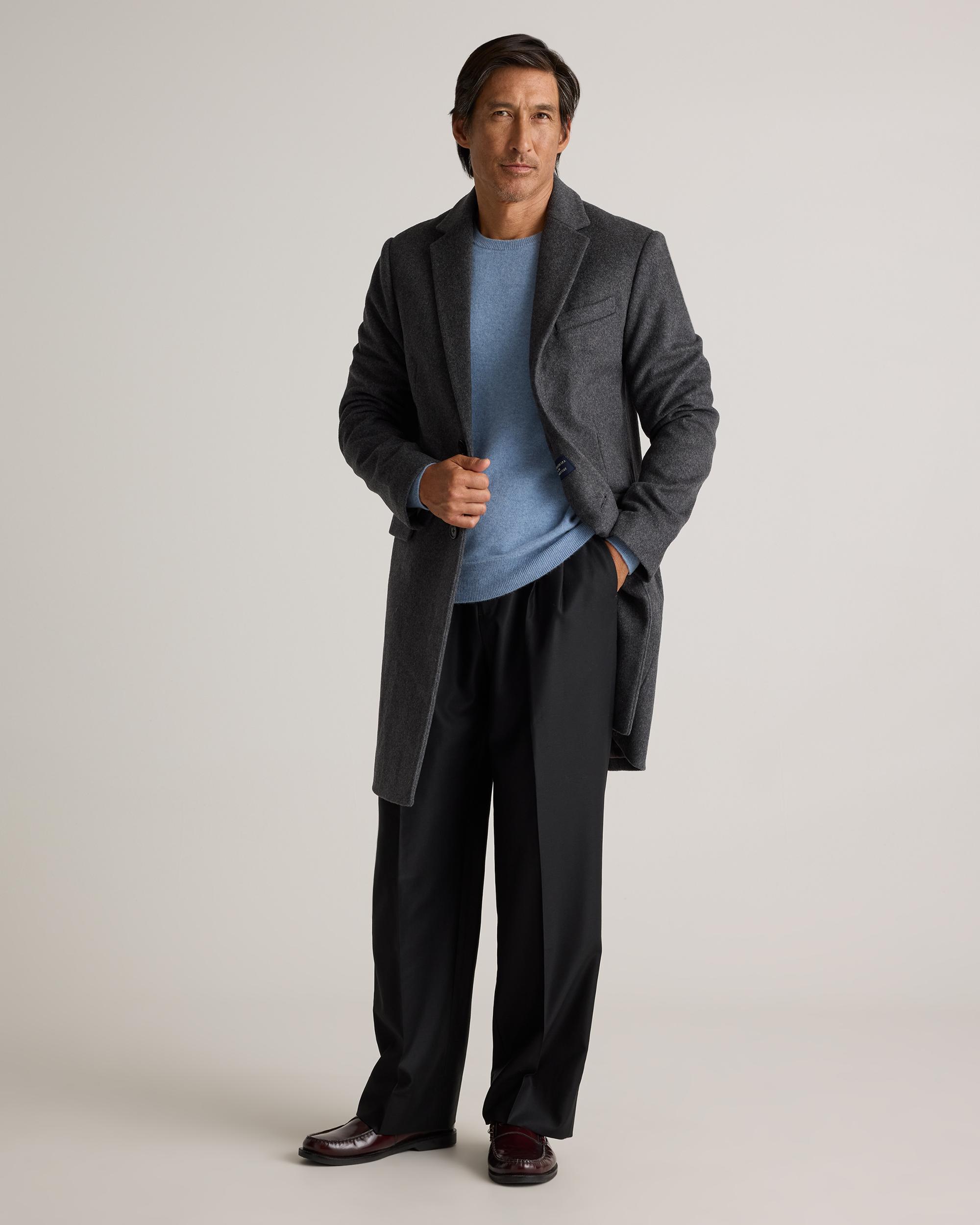 Quince | Men's Italian Wool Overcoat Wool/Nylon Product Image