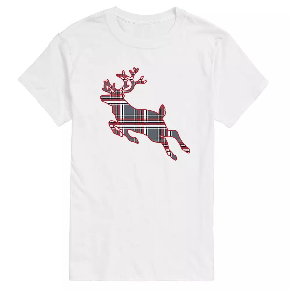 Big & Tall Deer Charcoal Tee, Mens Product Image