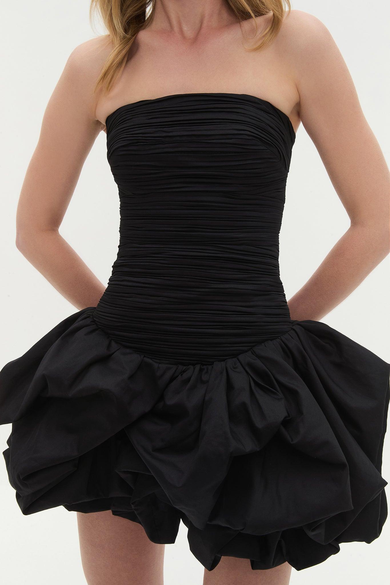 Violette Bubble Hem Mini Dress Product Image