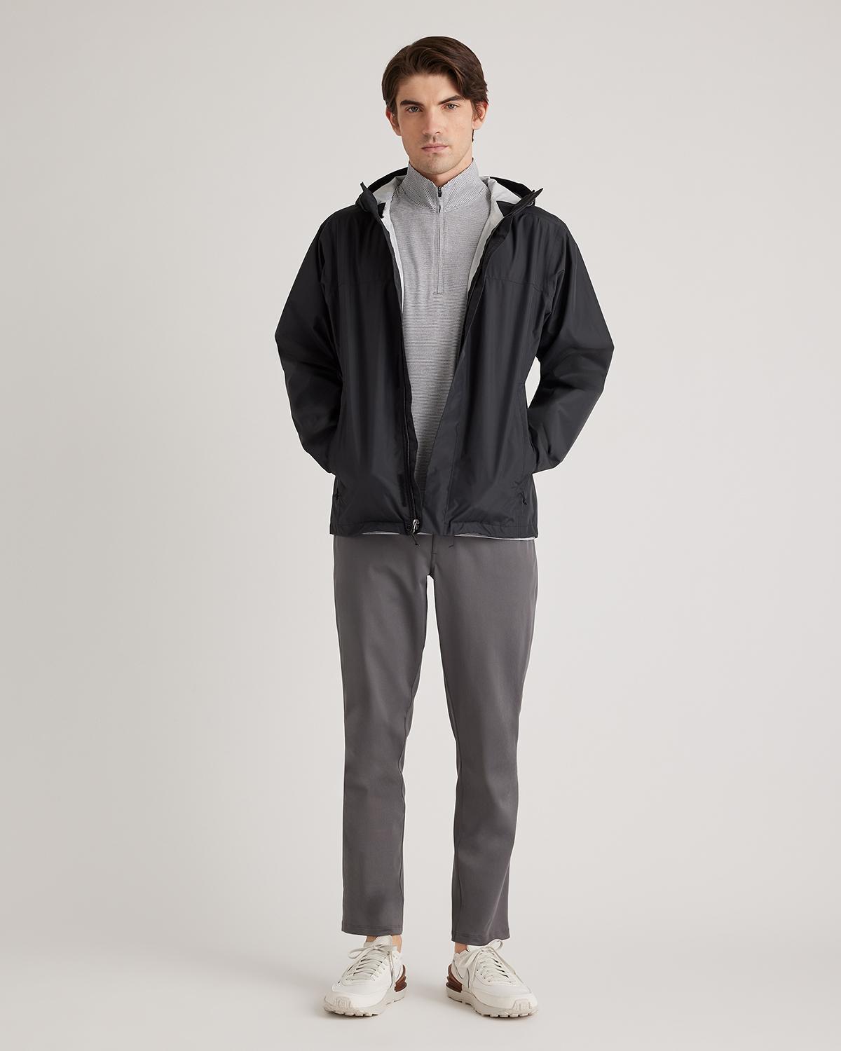 Quince | Men's Performance Jersey Golf Quarter Zip Sweaters Size XL, Recycled Polyester Product Image