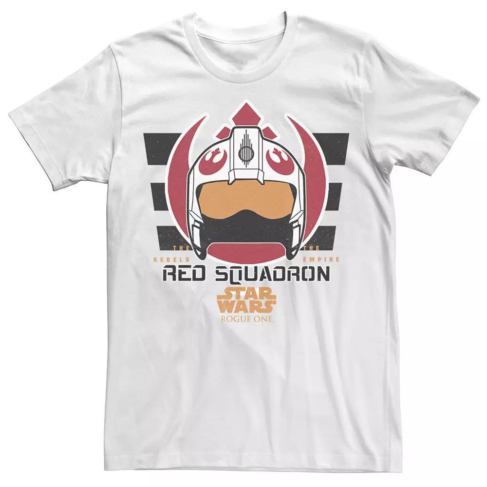 Men's Star Wars Rogue One Red Squadron Logo Tee, Size: 3XL, White Product Image