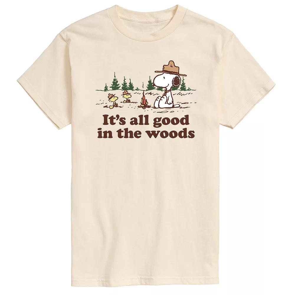 Mens Peanuts All Good In The Woods Tee Product Image