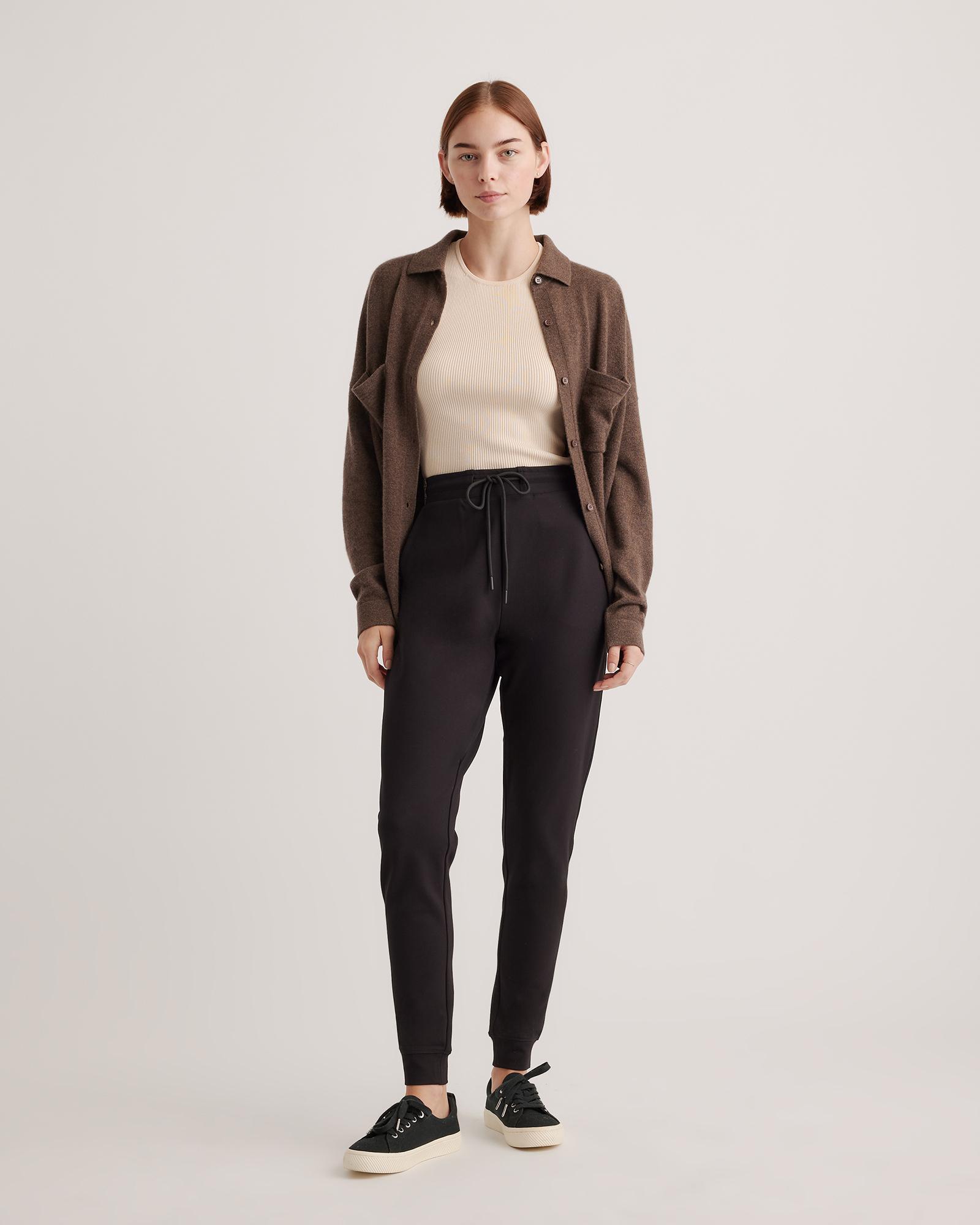 Quince | Women's Ultra-Stretch Ponte Jogger Pants Rayon Product Image