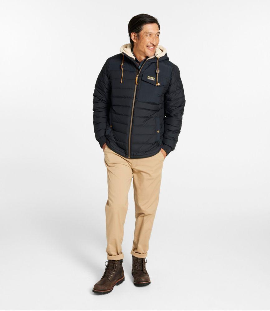 
                            Men's Mountain Classic Down Hooded Jacket, Sherpa-Lined
                         Product Image