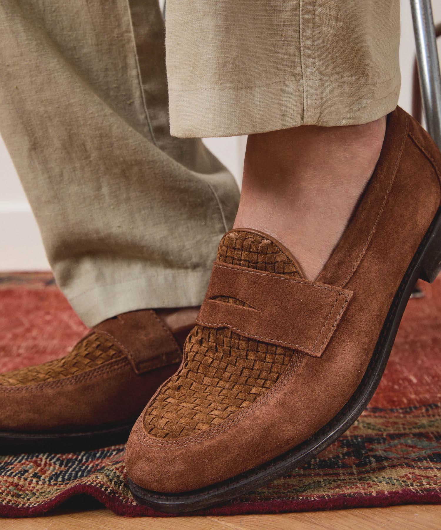 Todd Snyder x Sebago Woven Ryan Loafer Product Image