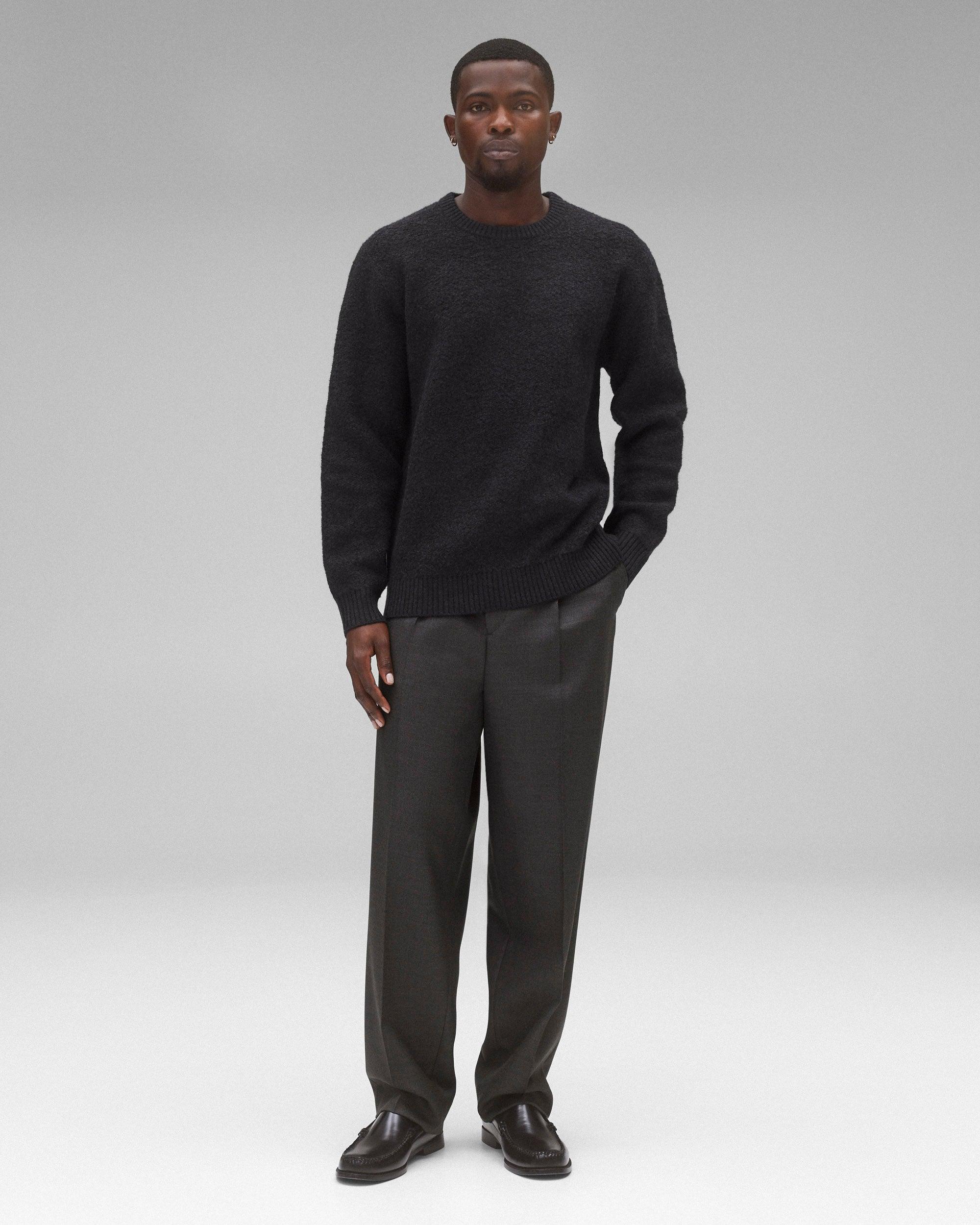 Textured Boucle Turf Crewneck Male Product Image