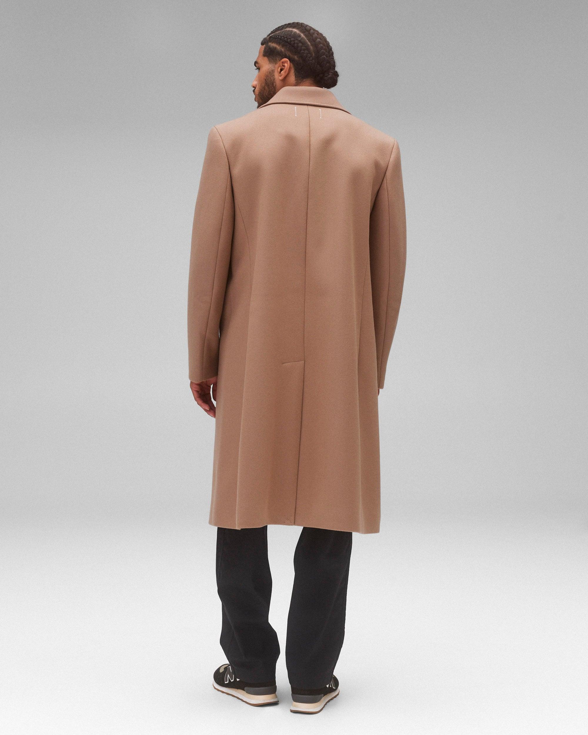 Wool Cashmere Polo Coat Male Product Image