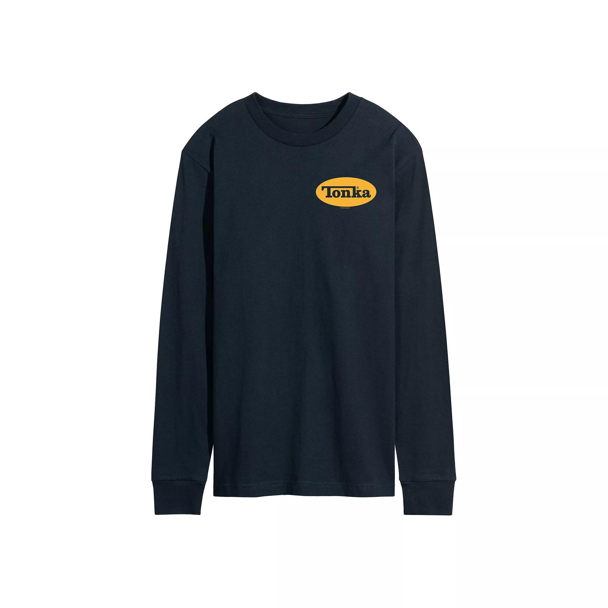 Mens Tonka Logo Long Sleeve Graphic Tee Blue Product Image