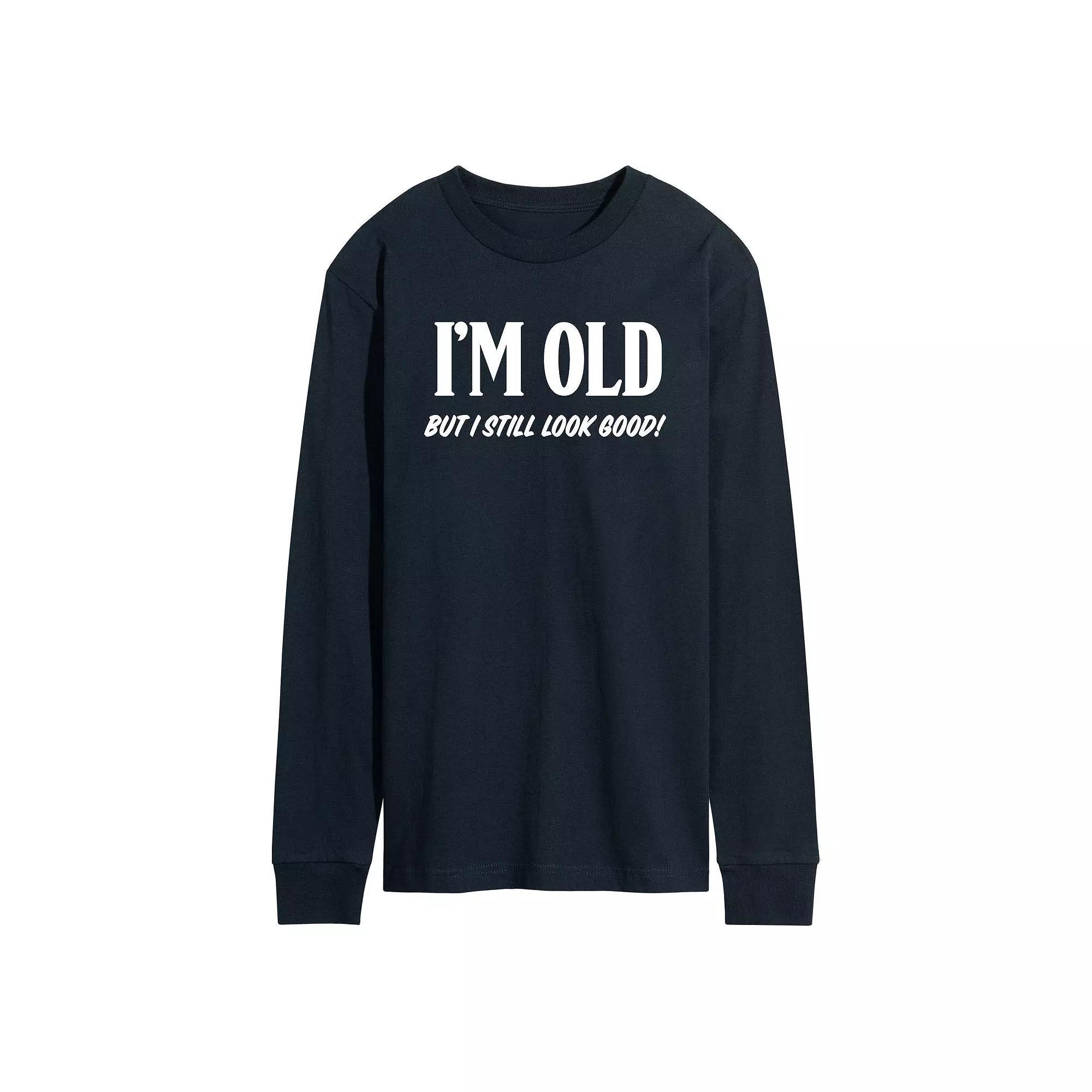 Mens Still Look Good Tee Blue Product Image