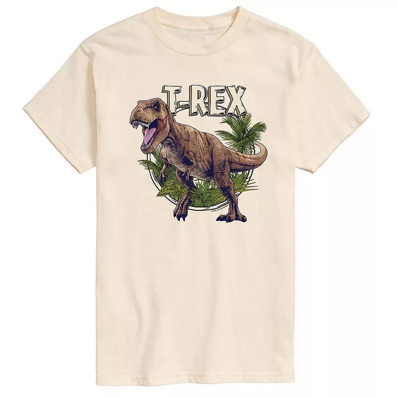 Mens Jurassic World Tyrannosaurus Rex Graphic Tee Blue Product Image