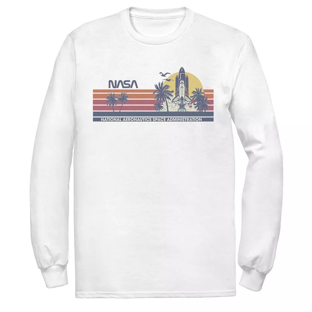 Men's NASA Shuttle Panel Tee, Size: Small, White Product Image