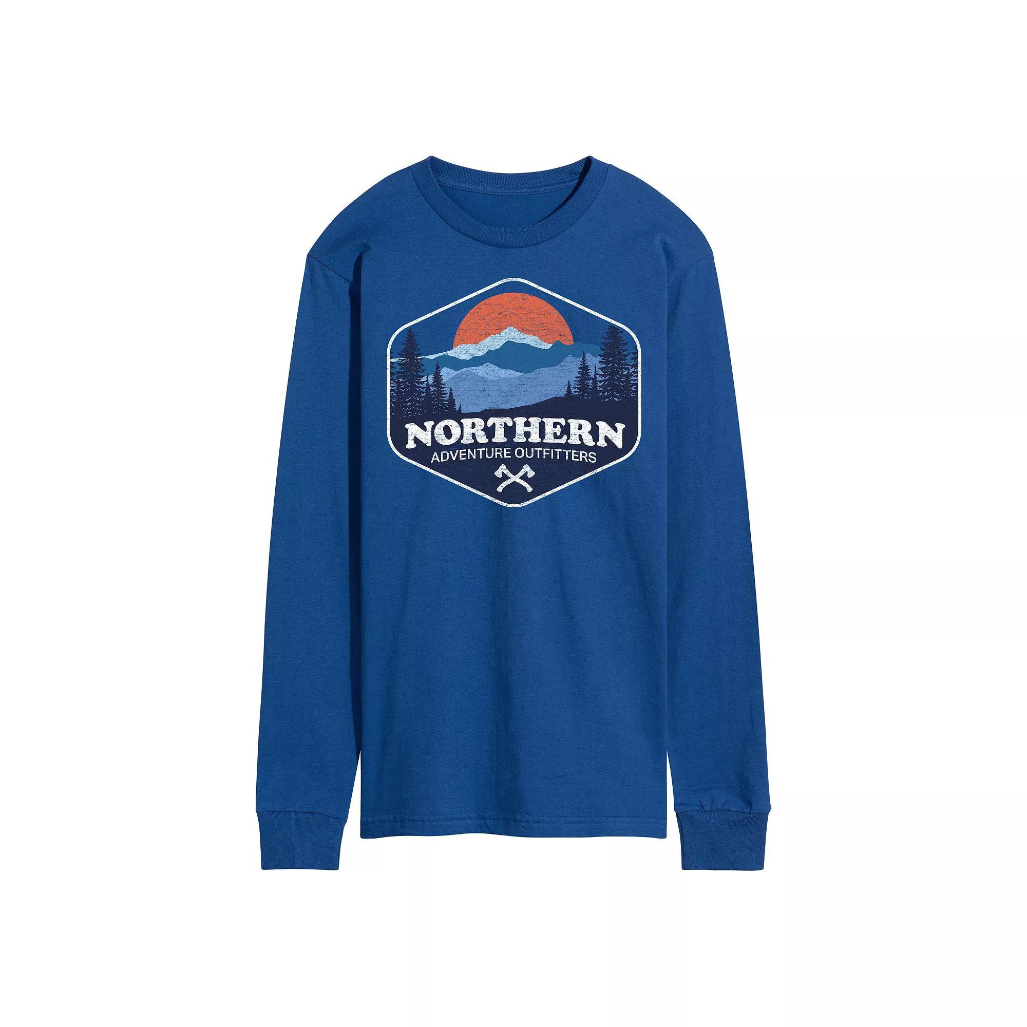 Mens Northern Adventure Graphic Tee Product Image