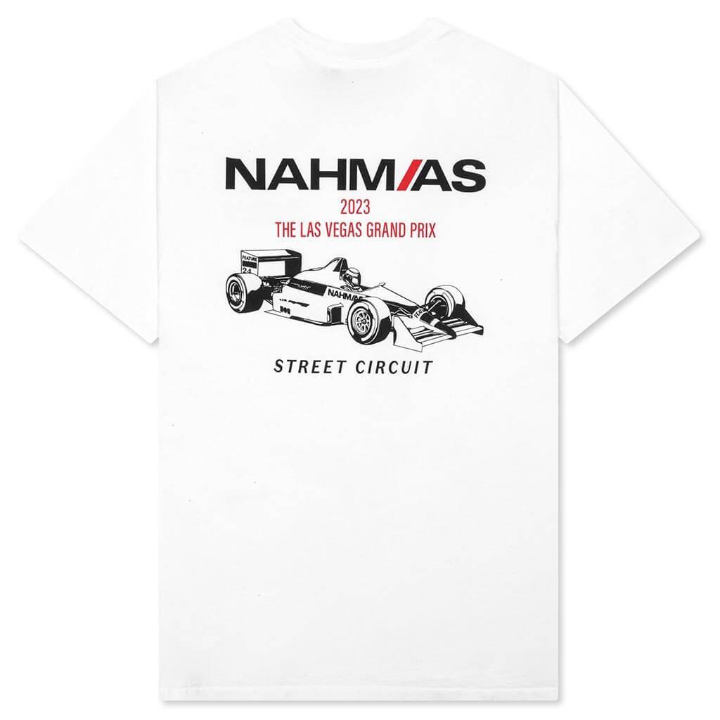 Feature x Nahmias F1 Racecar Tee - White Male Product Image